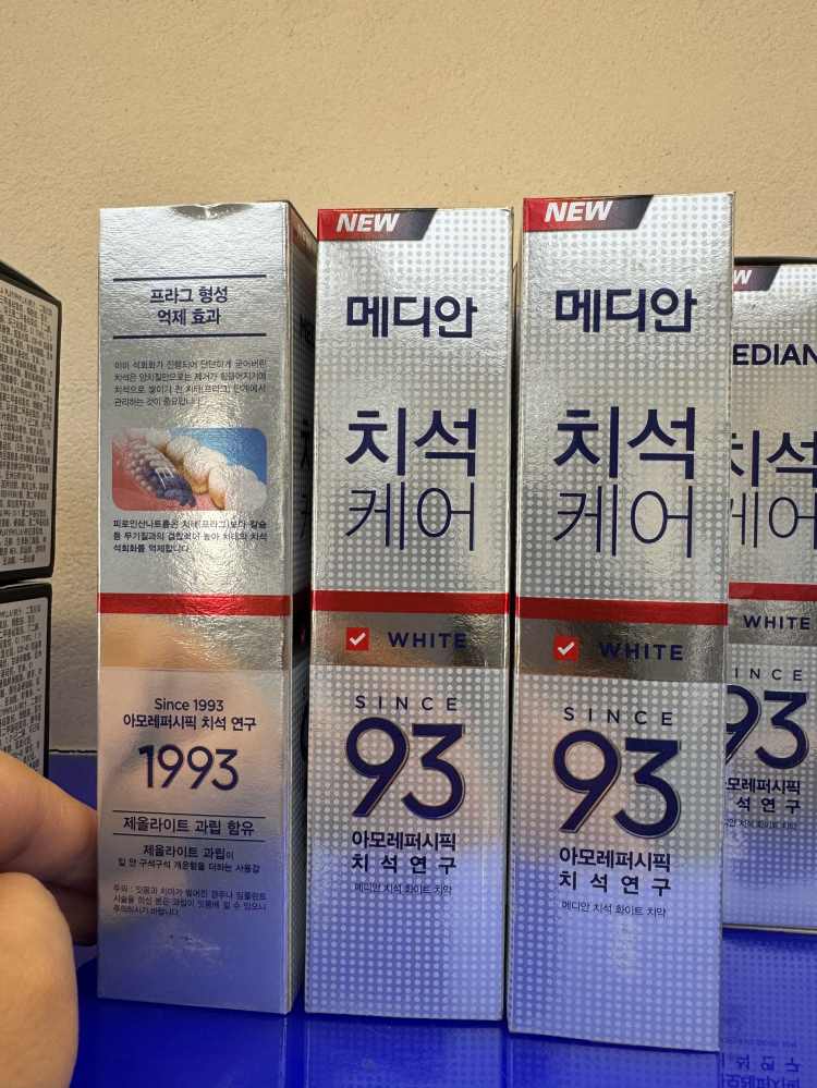 麦迪安清牙膏 白