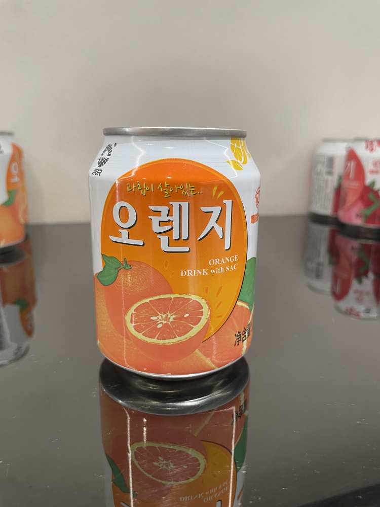 进口九日 听装 橙汁