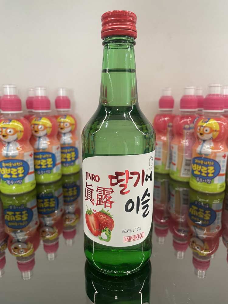 真露草莓味利口酒