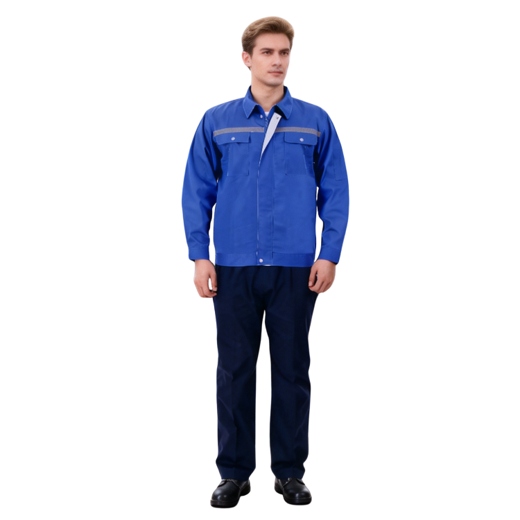 纯棉细斜纹精品长袖工作服JPJYT0531