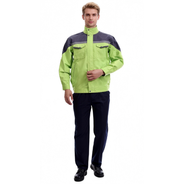 1棉毛酵洗帆布精品长袖工作服JPJYT1811（六色）