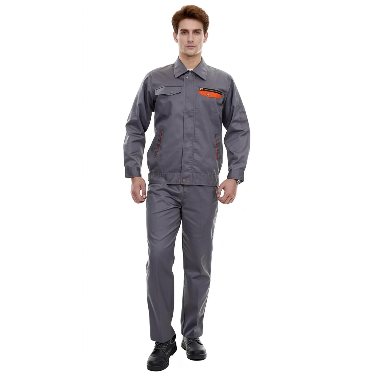 涤棉府绸工作服