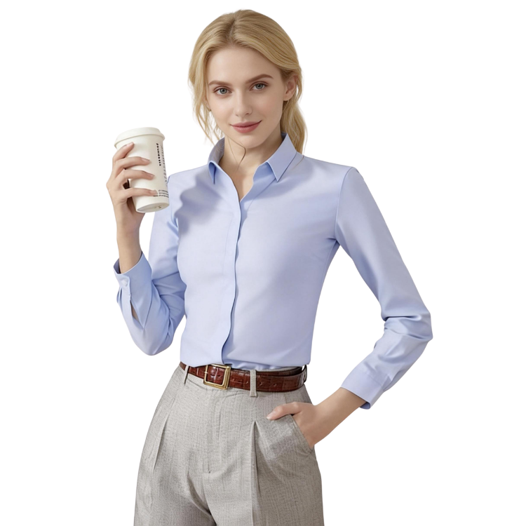 蓝色牛津纺JPWY202