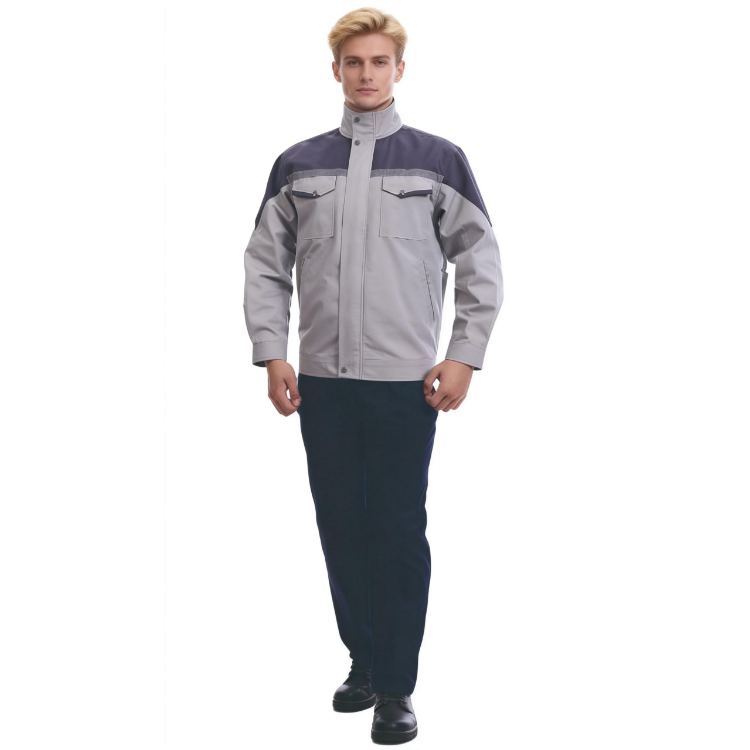 立领纯棉工作服