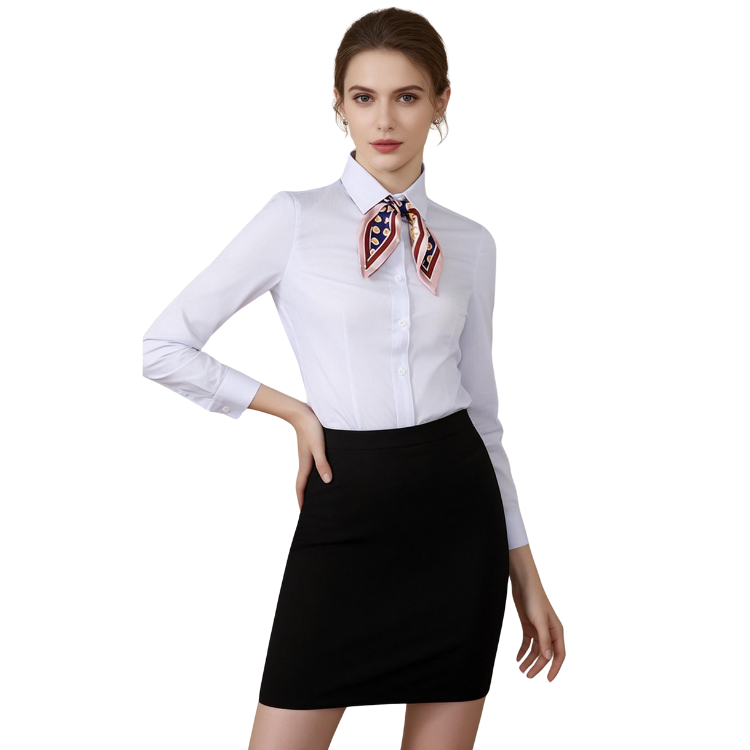 全棉免烫衬衫JPWY1002