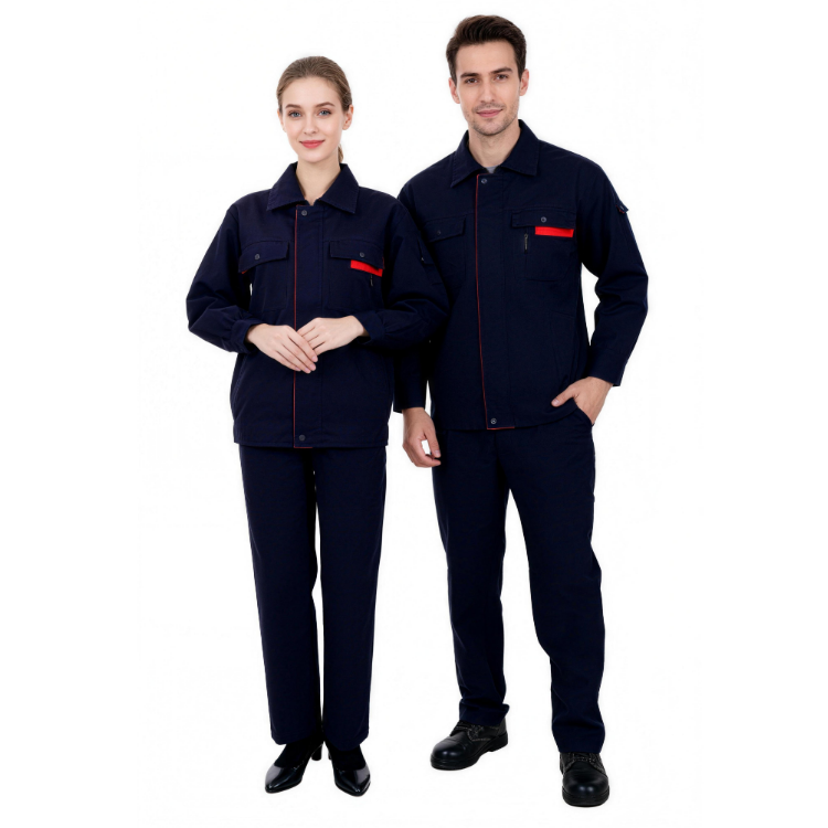 全工艺纯棉斜纹工作服